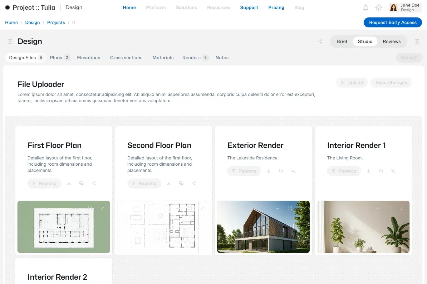Use design-studio image