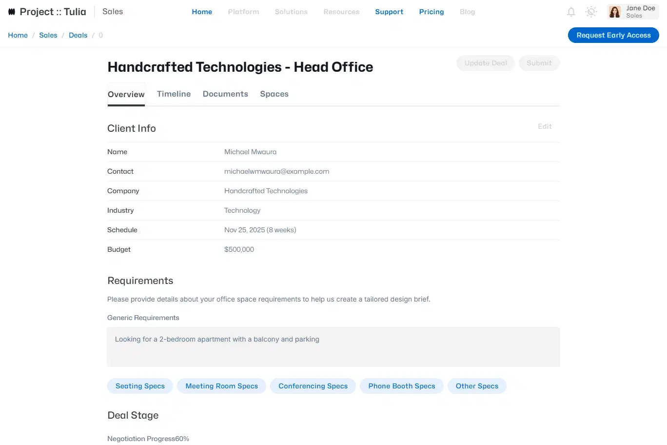 Use sales deal image